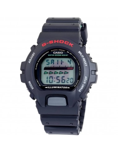 Casio Men's Digital Watch - G-Shock Alarm Chronograph Black Resin Strap | DW-6600C-1VZ JUSQU'A -70%! 