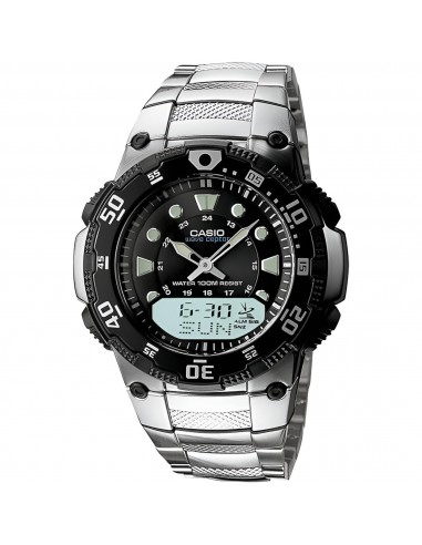 Casio Men's Digital Watch - Wave Ceptor Black and Grey Dial Strap | WVA-107HDA-1AVCF de technologie