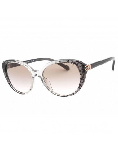 Coach Women's Sunglasses - Grey Gradient Plastic Full Rim Frame | 0HC8348U 57103B Toutes les collections ici