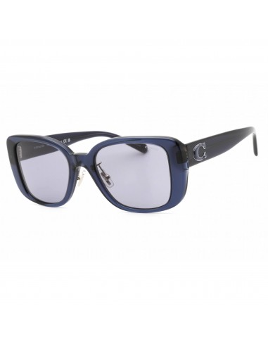 Coach Women's Sunglasses - Transparent Blue Plastic Full Rim Frame | 0HC8352 571480 pas cher