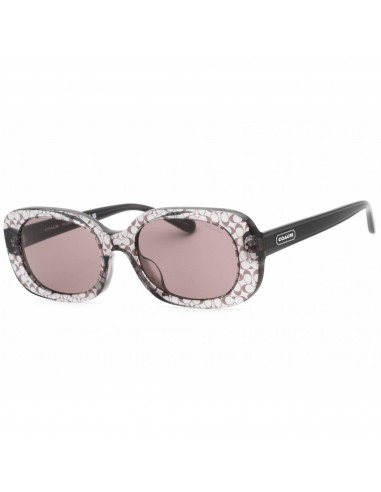 Coach Women's Sunglasses - Grey Transparent Plastic Full Rim Frame | 0HC8358U 57337N Voir les baskets