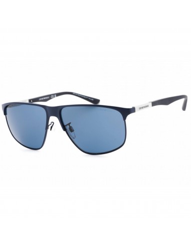 Emporio Armani Men's Sunglasses - Matte Blue Metal Full Rim Frame | 0EA2094 301880 de votre