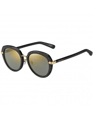 Jimmy Choo Women's Sunglasses - Brown Gold Lens Black/Gold Frame | Mori/S 02M2 00 une grave pollution 