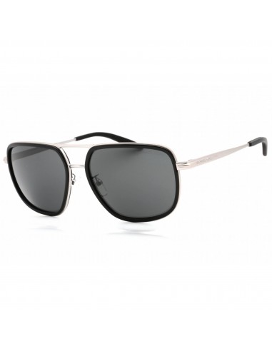 Michael Kors Men's Sunglasses - Silver/Black Metal Full Rim Frame | 0MK1110 120687 rembourrage situé sous