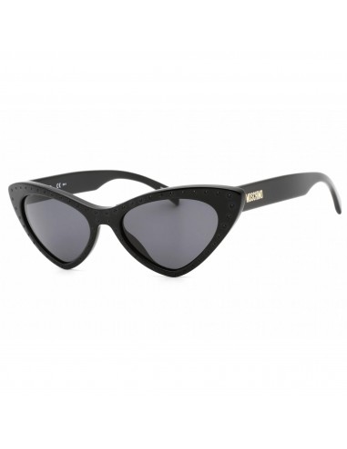 Moschino Women's Sunglasses - Black Gold Plastic Full Rim Frame | MOS006/S 02M2 IR Découvrez la collection