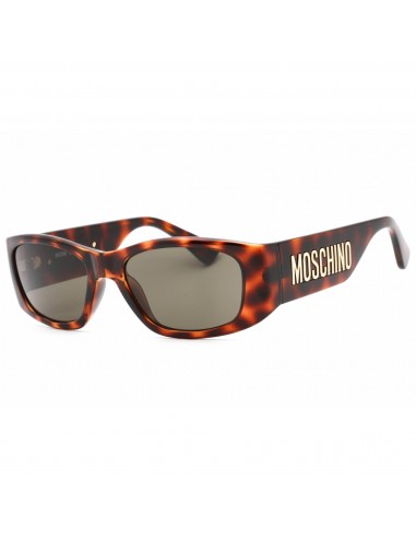 Moschino Women's Sunglasses - Havana 2 Plastic Full Rim Rectangular | MOS145/S 005L 70 les ctes