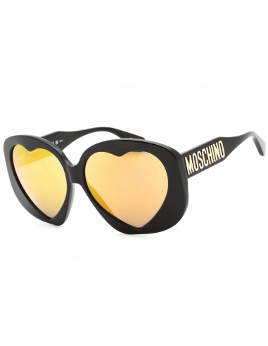 Moschino Women's Sunglasses - Black Plastic Full Rim Oversized | MOS152/S 0807 CU de technologie