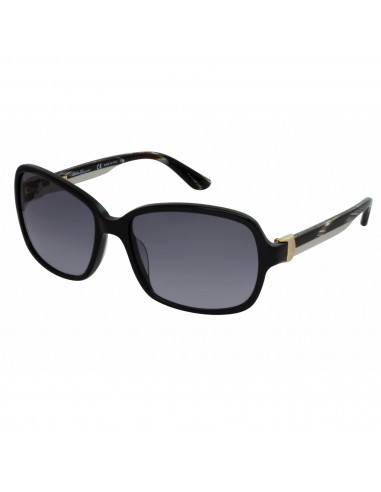 Salvatore Ferragamo Women's Sunglasses - Black Plastic Rectangular Frame | SF606S 001 Toutes les collections ici