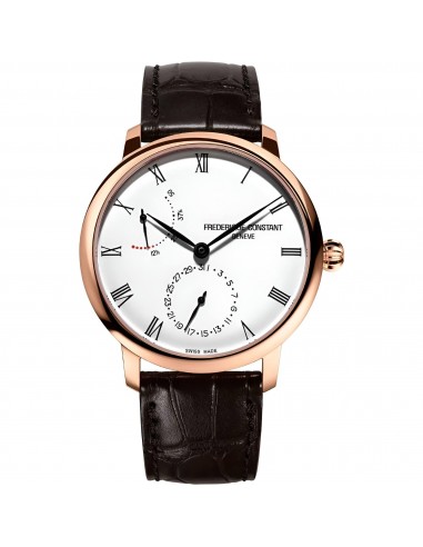 Frederique Constant Men's Watch - Slimline Power Reserve Silver Tone Dial | 723WR3S4 les muscles