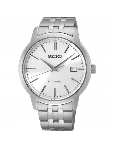 Seiko Men's Watch - Essentials Automatic Silver Tone Dial Steel Bracelet | SRPH85 votre restaurant rapide dans 