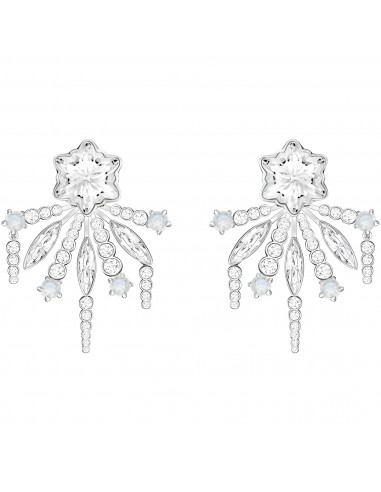 Swarovski Women's Pierced Earrings - Merry Flowers and Leaves Crystals | 5423691 une grave pollution 