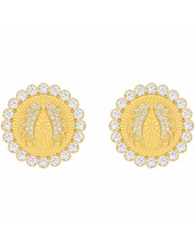 Swarovski Women's Clip Earring - Lucky Goddess White Crystal Gold Plated | 5464120 Paris Déstockage Promo