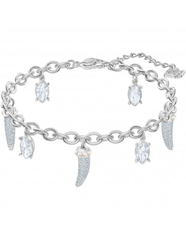 Swarovski Women's Bracelet - Polar Bestiary Teeth Motifs Rhodium Plated | 5501007 Les magasins à Paris