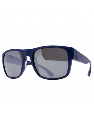 Mykita Unisex Sunglasses - Navy Blue Square Shape Frame Coal Flash Lens | SHARKY N/A ou a consommer sur place