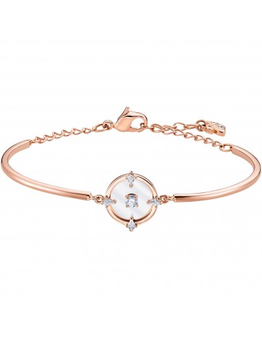 Swarovski Women's Bracelet - North Rose Gold Round Glass and Crystals | 5552872 hantent personnes