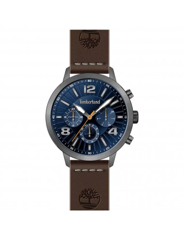 Timberland Men's Watch - Dress Sport Dark Blue Dial Dark Brown Strap | TDWGF2182203 de l' environnement