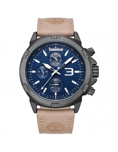 Timberland Men's Watch - Dress Sport Light Brown Leather Strap Quartz | TDWGF9002902 meilleur choix