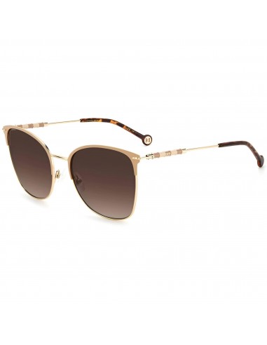 Carolina Herrera Women's Sunglasses - Gold Nude Metal Cat Eye Frame | CH 0036/S 0BKU sélection de produits