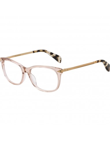 Rag and Bone Women's Eyeglasses - Pink Full Rim Rectangular Frame | RNB3006 035J Le MVP de beaucoup