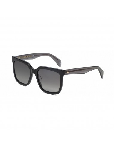 Rag and Bone Women's Sunglasses - Black Frame Polarized Grey Lens | RNB1018/S 02O5/WJ Le MVP de beaucoup