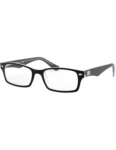 Ray Ban Women's Eyeglasses - Black Plastic Full Rim Rectangular | 0RX5255 2034 2034 s'inspire de l'anatomie humaine