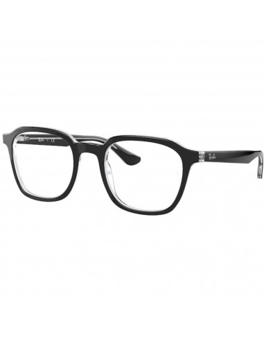 Ray Ban Men's Eyeglasses - Black Plastic Full Rim Square Frame | 0RX5390 2034 2034 les ctes