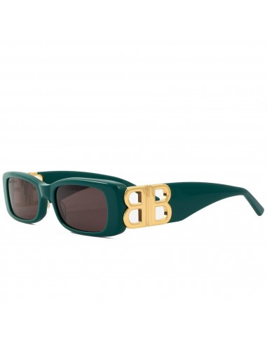 Balenciaga Women's Sunglasses - Green Acetate Butterfly Frame Grey Lens | BB0096S 006 ouvre sa boutique