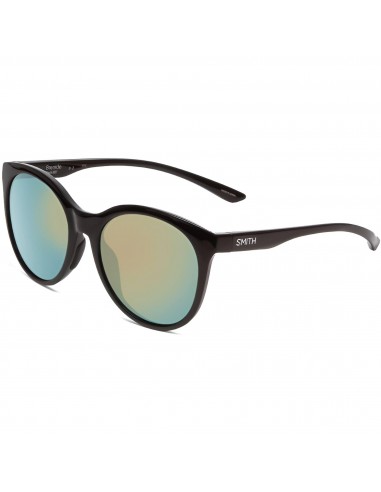 Smith Unisex Sunglasses - Black Full Rim Frame Green Mirror Lens | BAYSIDE 0807/QG ouvre sa boutique