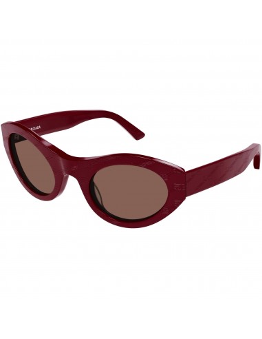 Balenciaga Women's Sunglasses - Burgundy Cat Eye Shape Frame Brown Lens | BB0250S 004 En savoir plus