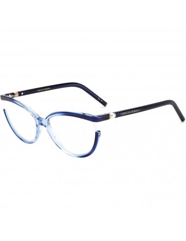 Carolina Herrera Women's Eyeglasses - Azure Blue Plastic Cat Eye Frame | CH 0005 0AGS Comment ça marche