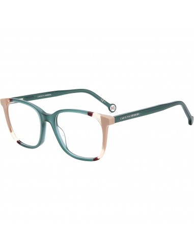 Carolina Herrera Women's Eyeglasses - Teal Brown Plastic Square Frame | CH 0065 0HBJ chez Cornerstreet bien 