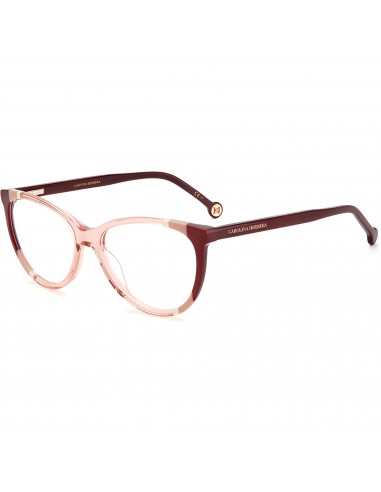 Carolina Herrera Women's Eyeglasses - Burgundy Nude Plastic Cat Eye | CH 0064 0C19 En savoir plus