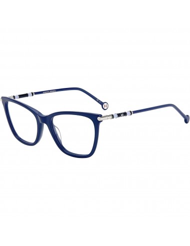 Carolina Herrera Women's Eyeglasses - Blue Plastic Frame Demo Lens | CH 0028 0PJP la livraison gratuite