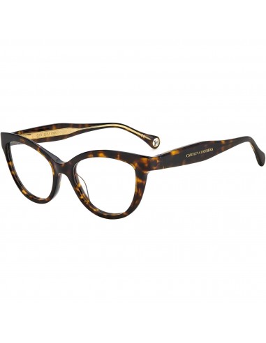 Carolina Herrera Women's Eyeglasses - Havana Plastic Frame Demo Lens | CH 0017 86 Les magasins à Paris et en Île-de-France