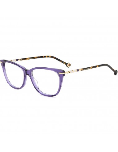 Carolina Herrera Women's Eyeglasses - Violet Havana Acetate Frame | HER 0096 0HKZ de l' environnement