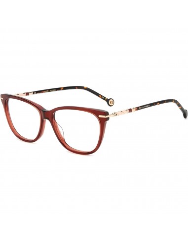 Carolina Herrera Women's Eyeglasses - Burgundy Havana Plastic Frame | HER 0096 0YDC online