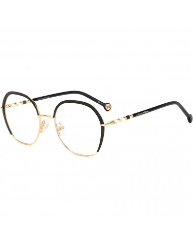 Carolina Herrera Women's Eyeglasses - Black Gold Metal Frame Demo Lens | HER 0099 02M2 50% de réduction en Octobre 2024