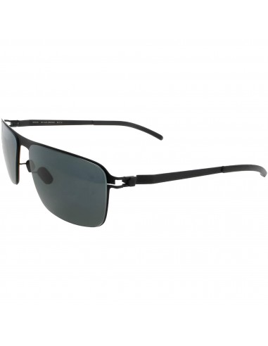 Mykita Men's Sunglasses - Black Metal Frame Black Polarized Lens | GREYSON BK_BK+P sélection de produits