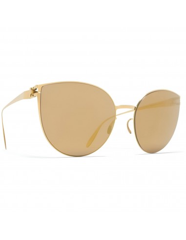 Mykita Women's Sunglasses - Butterfly Frame Gold Flash Lens | BEVERLY F9 F9_MMM_GD/F Paris Déstockage Promo