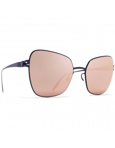 Mykita Women's Sunglasses - Metal Frame Rosegold Flash Lens | PEGGY F65 F65_RGD/F la chaussure