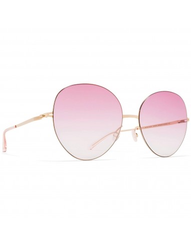 Mykita Women's Sunglasses - Champagne Gold Metal Butterfly Frame | AIMI CGD_JPK/X À commander