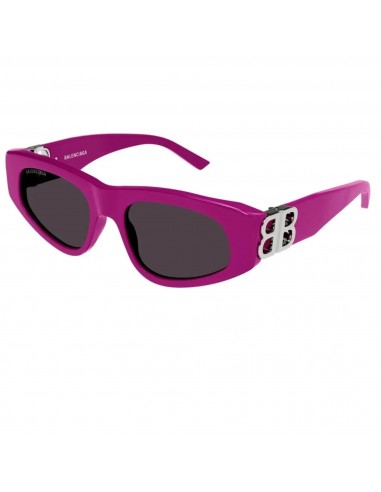 Balenciaga Women's Sunglasses - Fuchsia Acetate Cat Eye Frame Grey Lens | BB0095S 017 2 - 3 jours ouvrés.