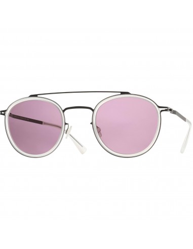 Mykita Women's Sunglasses - Black/Lemon Sorbet Aviator Frame | OLLI A33 A33-BK/LSO_PL meilleur choix