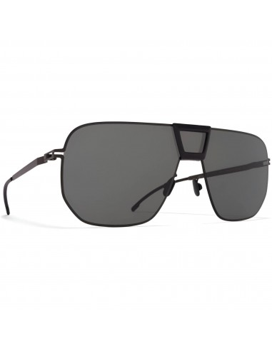 Mykita Unisex Sunglasses - Black/Pitch Black Metal Frame | CAYENNE MH1 MH1_DGY (S) sélection de produits