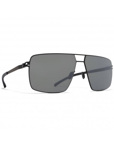 Mykita Unisex Sunglasses - Black Full Rim Frame Mirror Black Lens | PORTER BK_MBK les ligaments