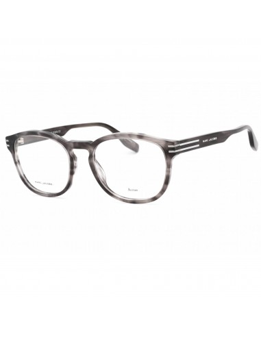 Marc Jacobs Men's Eyeglasses - Grey Horn Plastic Full Rim Frame | MARC 605 02W8 00 2024