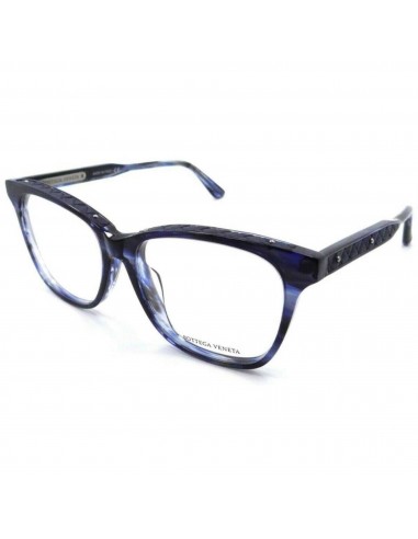 Bottega Veneta Women's Eyeglasses - Blue Transparent | BOTTEGA VENETA BV0070OA 003 Economisez 