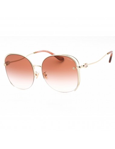 Coach Women's Sunglasses - Shiny Light Gold Square Metal Frame | 0HC7145BD 900513 Toutes les collections ici