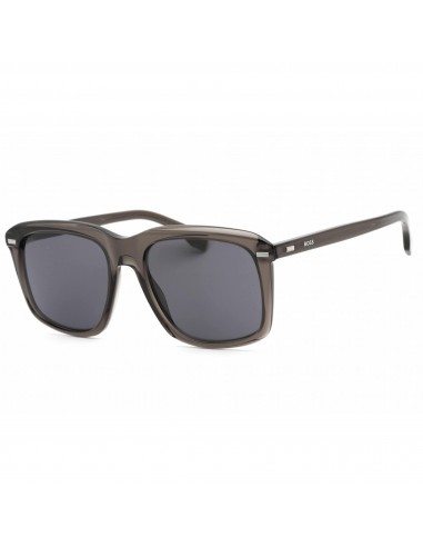 Hugo Boss Men's Sunglasses - Grey Lens Plastic Square Shape Frame | BOSS 1420/S 0KAC des créatures d'habitude