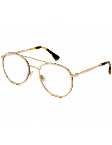 Jimmy Choo Women's Eyeglasses - Gold Metal Full Rim Round Clear Lens | JC 230 0J5G 00 livraison gratuite